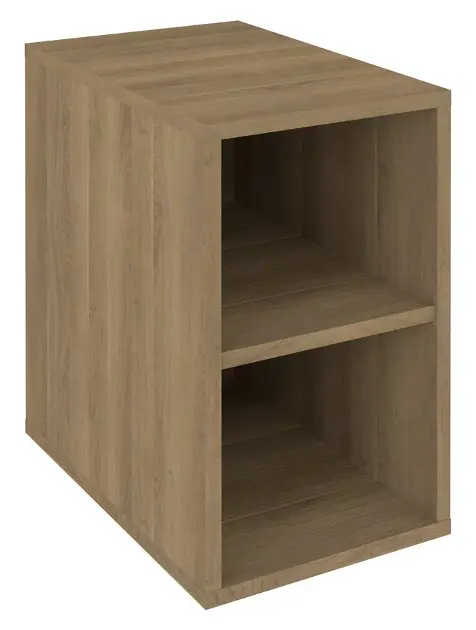 Levně Sapho Cirasa - Boční skříňka 30x52x46 cm, dub cuneo CR312-2525