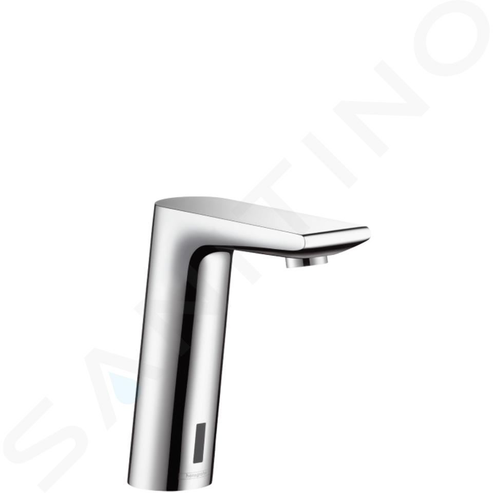 Hansgrohe Metris S - Grifo automático de lavabo, sin control de temperatura, cromo 31101000