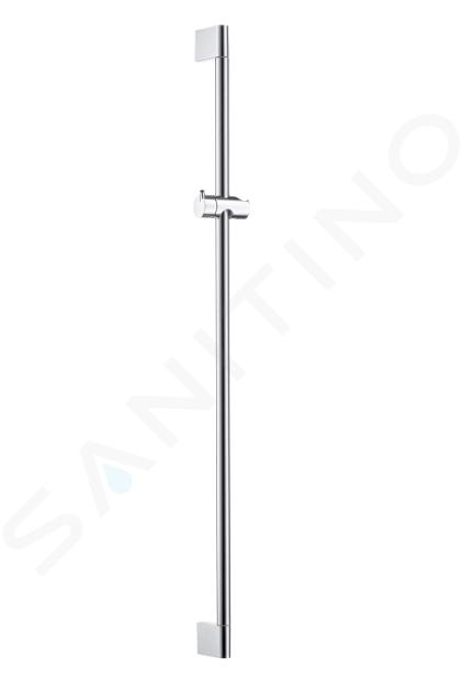 Hansgrohe Unica'Crometta - Barre de douche de 0.90 m sans flexible de douche, chrome 27609000