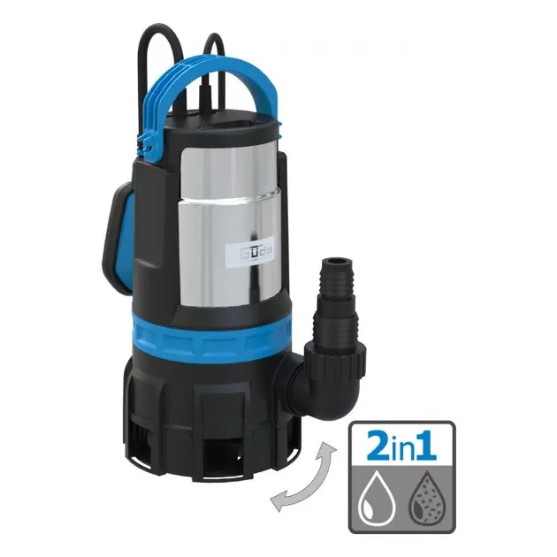 Güde - Pompe submersible combinée GS 750.1 2V1, 750 W 94600