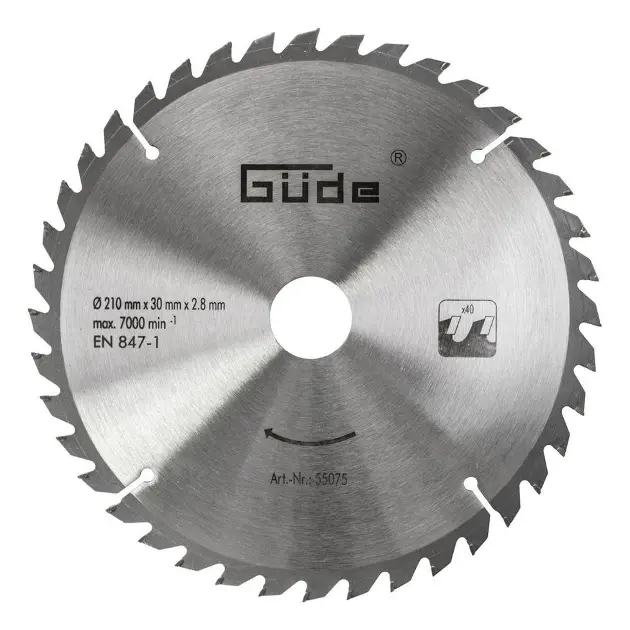 Güde - Pilový kotouč HM, 210x30mm 55075