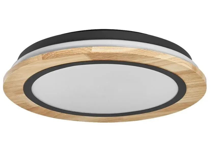 Levně LEDVANCE Smart+ - Chytré stropní LED svítidlo Orbis, průměr 40 cm, Wood 4058075754751
