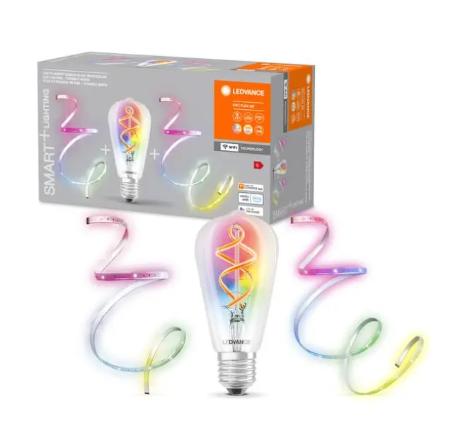 Levně LEDVANCE Smart+ - Chytrý LED pásek s Wifi žárovkou 4099854022074