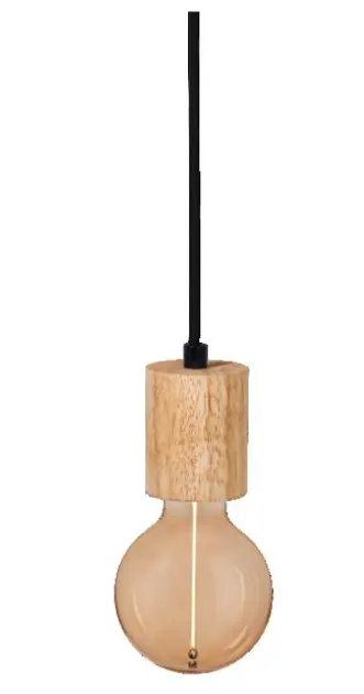 Levně LEDVANCE Vintage 1906 - Stropní svítidlo Pendulum, Wood 4099854419454