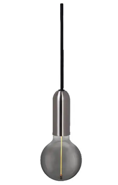 Levně LEDVANCE Vintage 1906 - Stropní svítidlo Pendulum Round, chrom 4099854419539