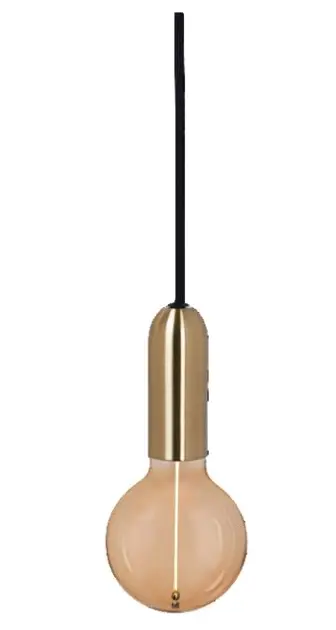 Levně LEDVANCE Vintage 1906 - Stropní svítidlo Pendulum Round, zlatá 4099854419553