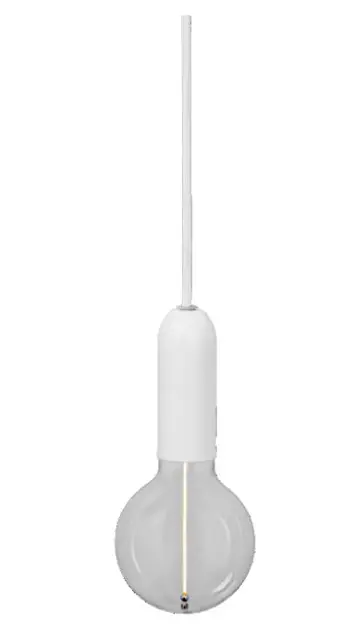 Levně LEDVANCE Vintage 1906 - Stropní svítidlo Pendulum Round, bílá 4099854419577