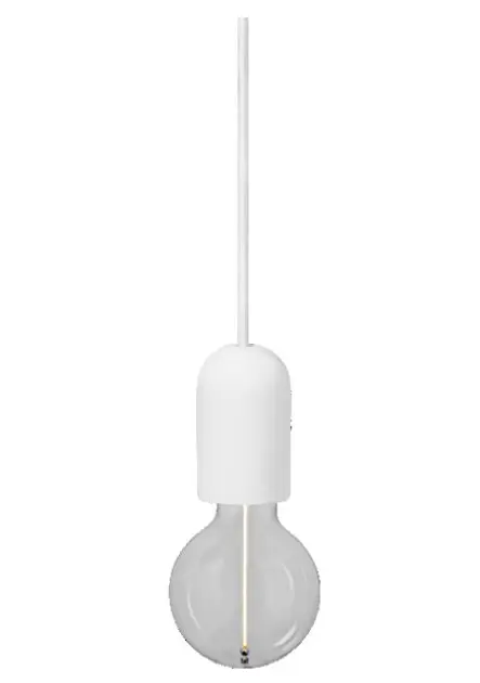 Levně LEDVANCE Vintage 1906 - Stropní svítidlo Pendulum Round, bílá 4099854419591