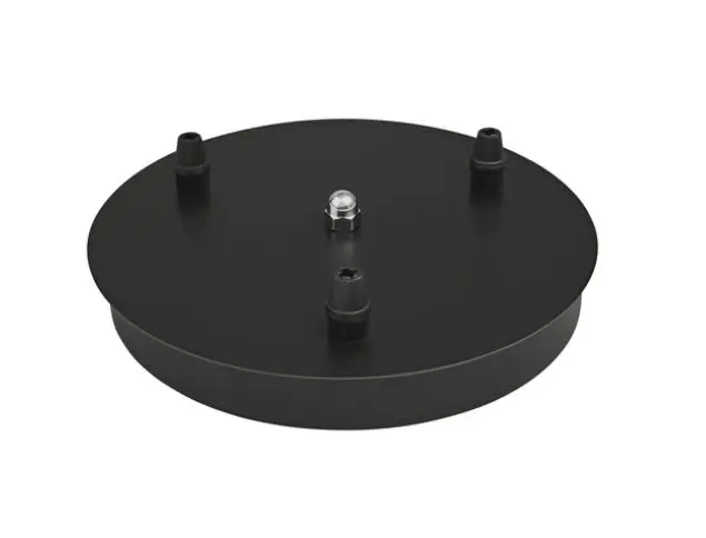 Levně LEDVANCE Vintage 1906 - Závěs na 3 zdroje Pendulum Canopy Round, černá 4099854442735