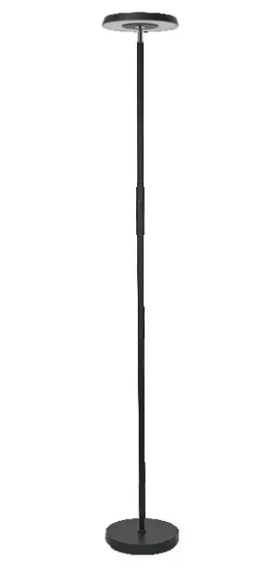 Levně LEDVANCE Smart+ - Stojací LED svítidlo, wifi, černá 4099854472251