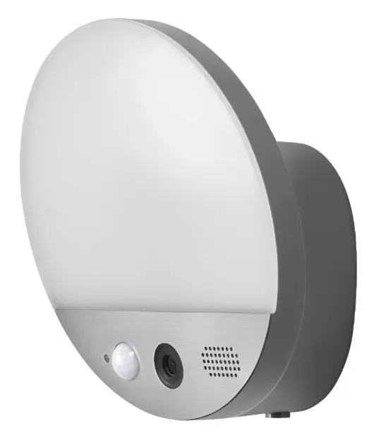 Levně LEDVANCE Smart+ - Nástěnné venkovní LED svítidlo s kamerou a mikrofonem 4099854474910