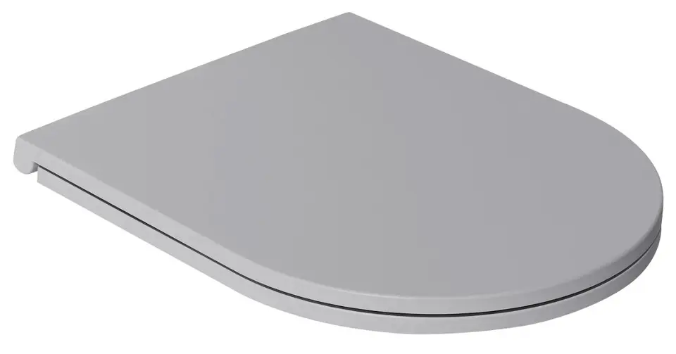 Levně Sapho Isvea Infinity - WC sedátko Slim, Soft Close, Easy Take, stone grey 40KF0547I