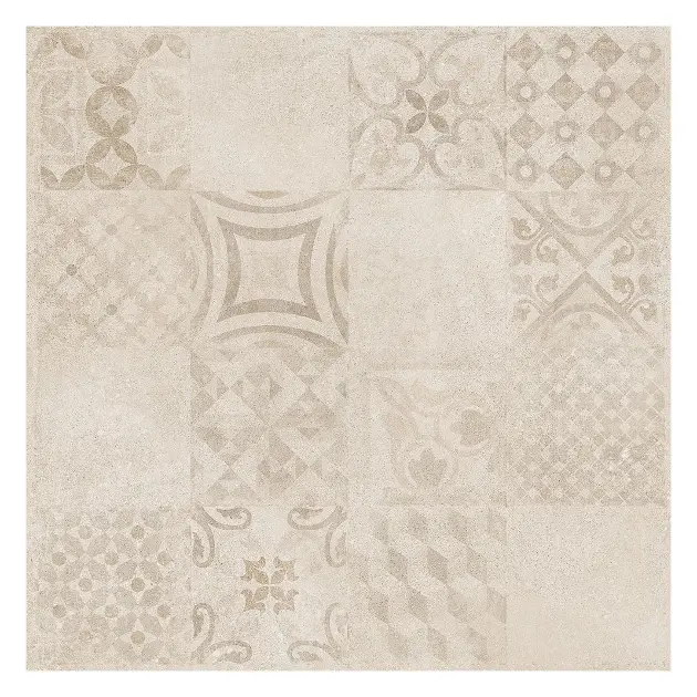 RAKO Betonico - Dekor 60x60 cm, béžová DAK62797