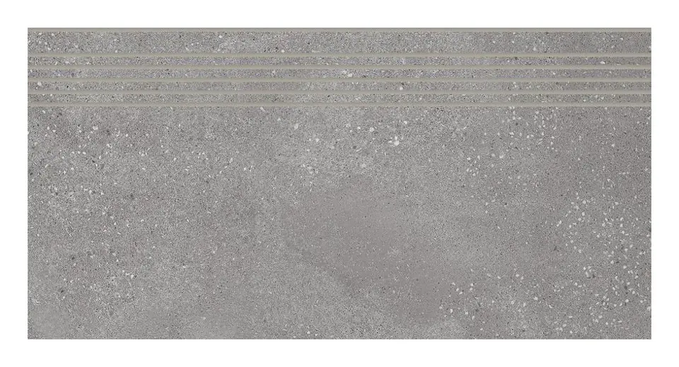 RAKO Betonico - Стълбище 30x60 см, сиво DCPSR791
