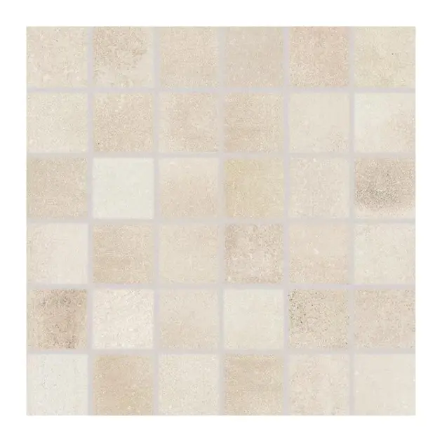 RAKO Via - Mozaika 4,8x4,8 cm, svetlo béžová DDM05710