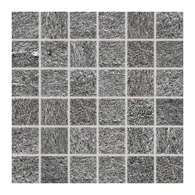 RAKO Quarzit - Mozaika 30x30 cm, tmavo sivá DDM06738