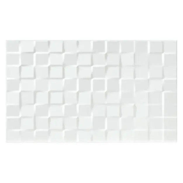 EBS Blanco - Dekor 33,3x55 cm, matný bílý BLA3355BYB