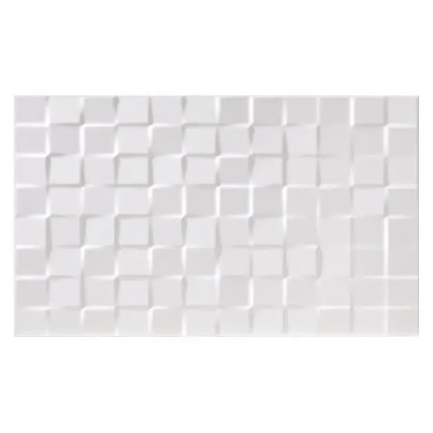 EBS Blanco - Dekor 33,3x55 cm, lesklý bílý BLA3355BYBL