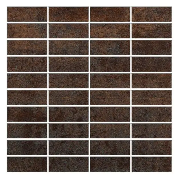 EBS Corten - Mozaika 30x30 cm, matná červenohnedá CORT30CA