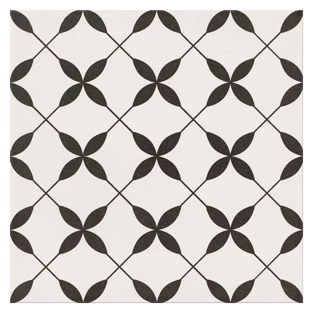 EBS Patterns - Dlažba 29,8x29,8 cm, clover black DPATT30CL