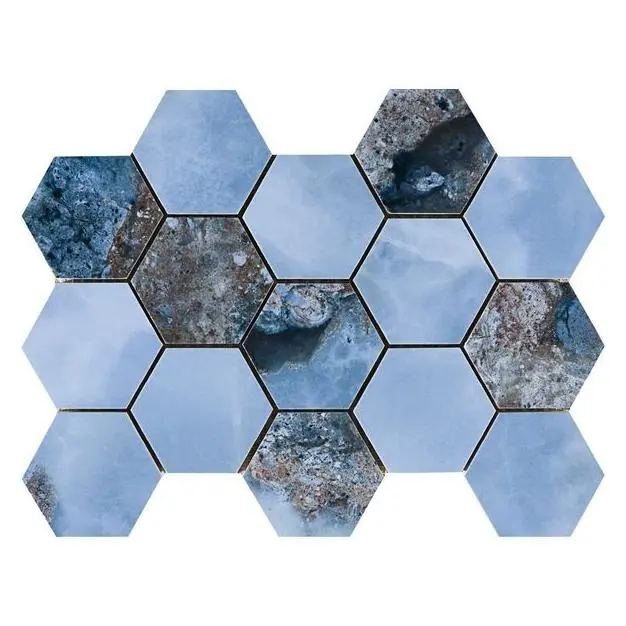 EBS Danae - Hexagón 22,5x32,5 cm, lesklý navi HDAN3222NV