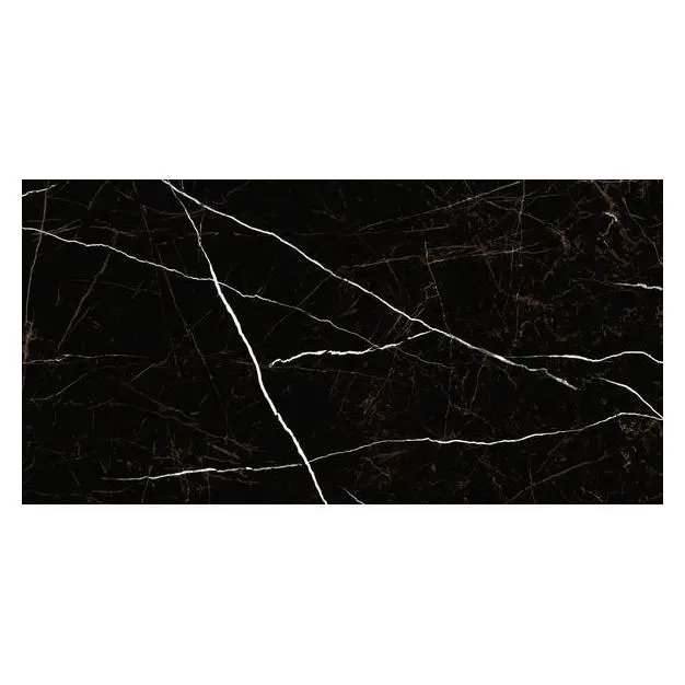 EBS Marmix - Dlažba 60x120 cm, superlesklá marquina nero MAR60120NE