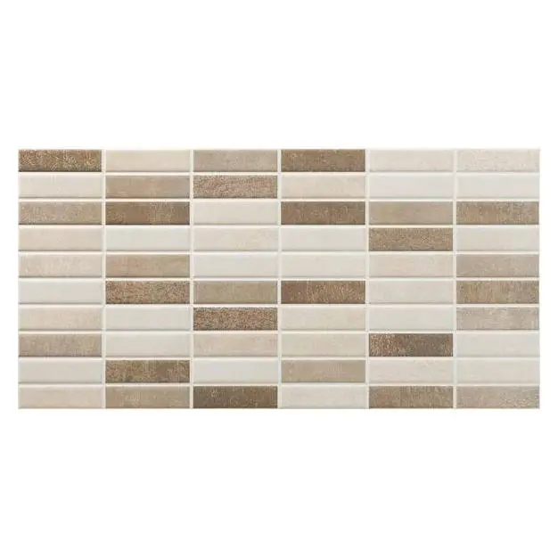 EBS Bondi - Декор 25x50 см, кафяво RLV QUED2550MR