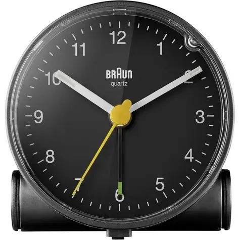 Braun - Analóg ébresztőóra BC01, fekete 4007218670038