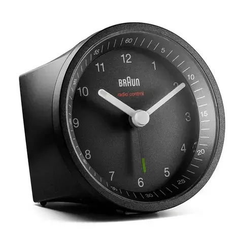 Braun - Analóg ébresztőóra BC07, fekete 4007218670090