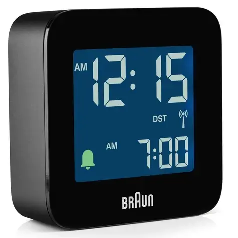 Braun - Digitális ébresztőóra BC08, fekete 4007218670151