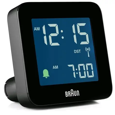 Braun - Digitális ébresztőóra BC09, fekete 4007218670182