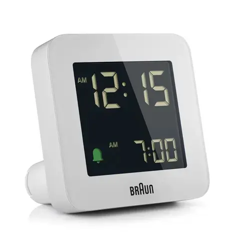 Braun - Digitális ébresztőóra BC09, fehér 4007218670199