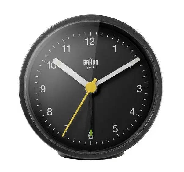 Braun - Analóg ébresztőóra BC12, fekete 4007218670472