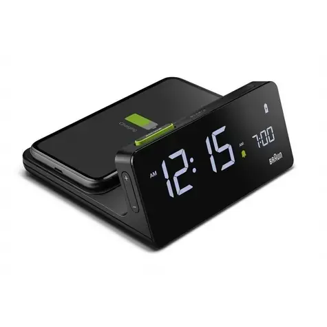 Braun - Digitális ébresztőóra BC21, fekete 4007218675934
