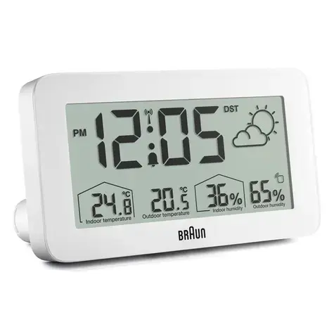 Braun - BC13 időjárásállomás, fehér 4007218676054