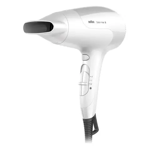 Braun - Fén na vlasy SatinHair 3 HD 380, bílá 4210201122517