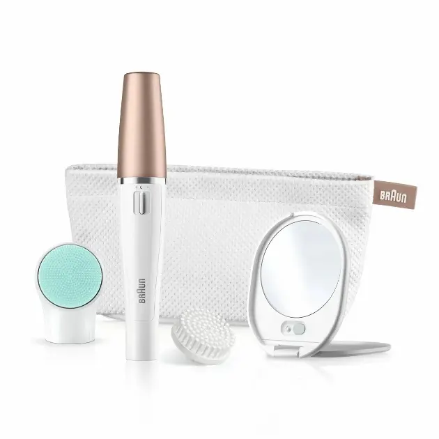 Braun - Epilátor FaceSpa 851V, bílá 4210201171171