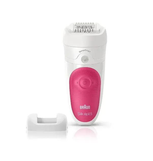 Braun - Epilátor Silk-épil 5-500 SensoSmart, růžová/bílá 4210201190530