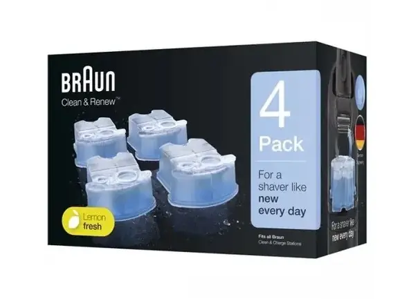 Braun - Náplň do čistící stanice CCR4, 4 ks 4210201205555