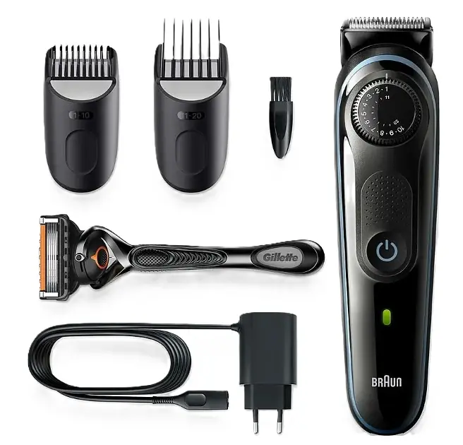 Braun - Pánský zastřihovač BG 5340 BodyGroomer, černá 4210201417187