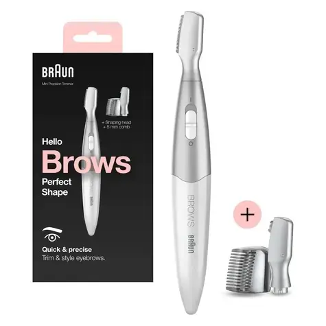 Braun - Dámský zastřihovač Silk-épil FG 1106, bílá 4210201423645