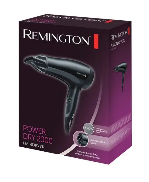 Remington - Power Dry 2000 haardroger D3010 | Sanitino.nl