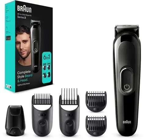 Braun - Pánský zastřihovač MGK3420, černá 4210201446712