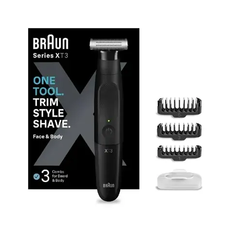 Braun - Zastřihovač Series XT 3100, černá 7500435206327