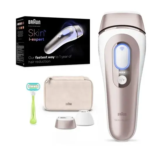 Braun - IPL epilátor Skin i-expert Pro PL7147, zlatá 7500435215183