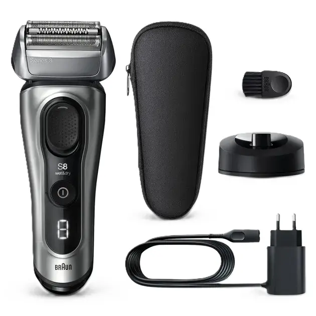 Braun - Pánský holicí strojek Series 8 8517s WetDry, černá 7500435218016
