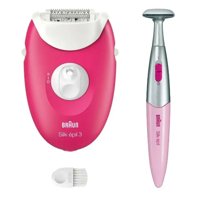 Braun - Epilátor SE3-202 Silk épil 3, růžová 7500435224956