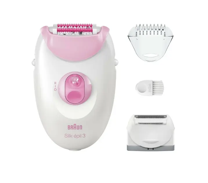 Braun - Epilátor SE3-031 Silk épil 3, růžová 7500435224963