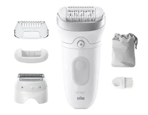Braun - Epiltátor SE7-041 Silk épil 7, bílá 7500435225113