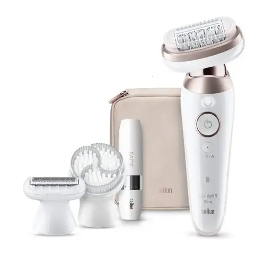 Braun - Epilátor SES9-360 Silk épil 9 Flex 3D, bílá 7500435225274